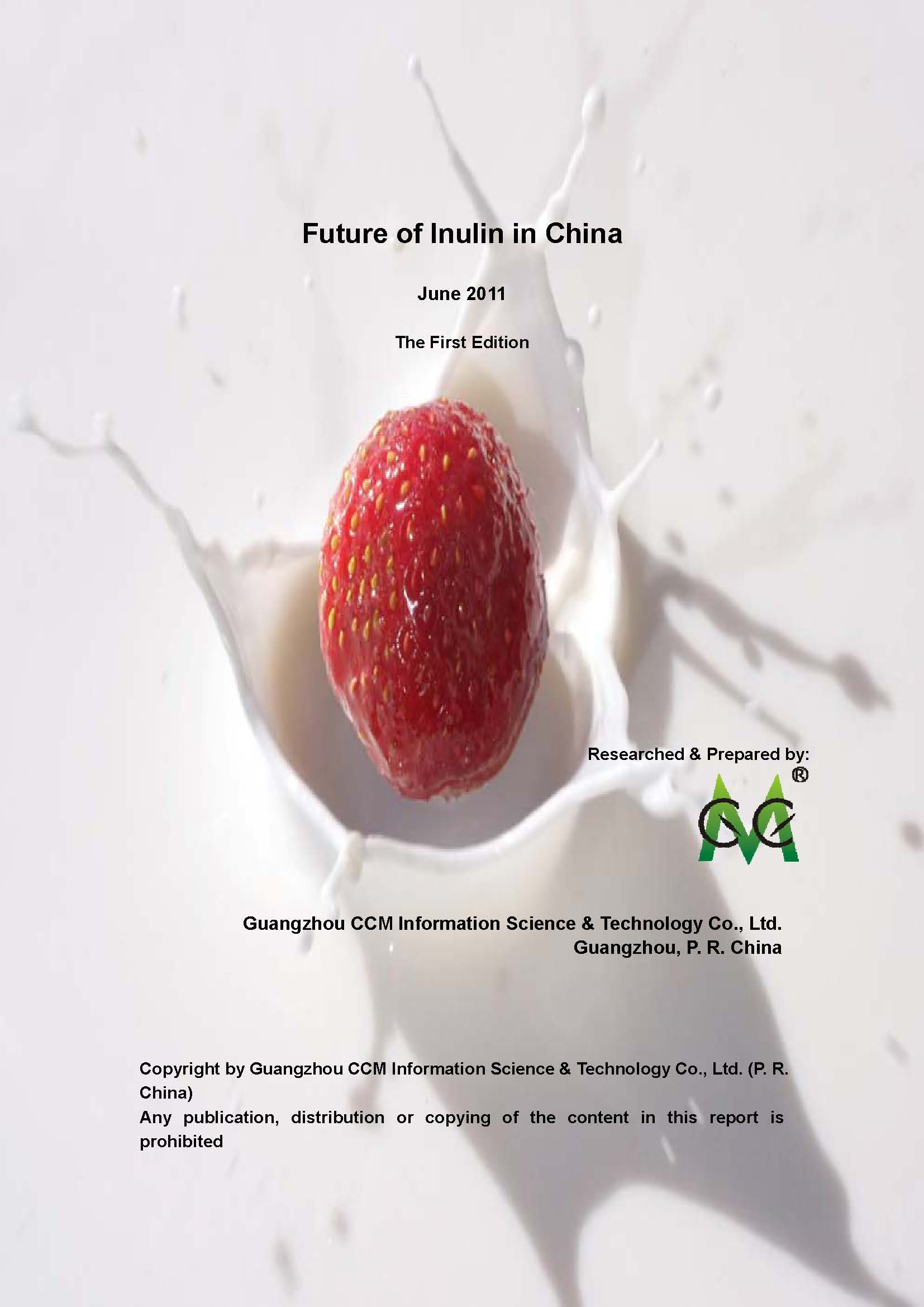 Future of Inulin in China